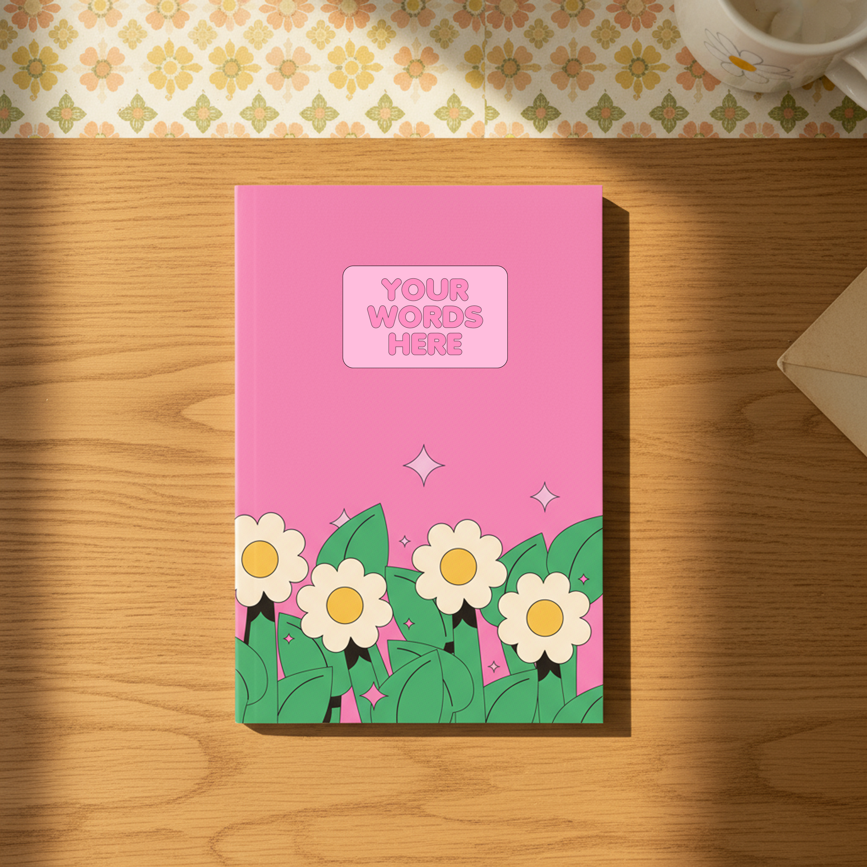 Daisy Days | Personalized 1970's Style Journal