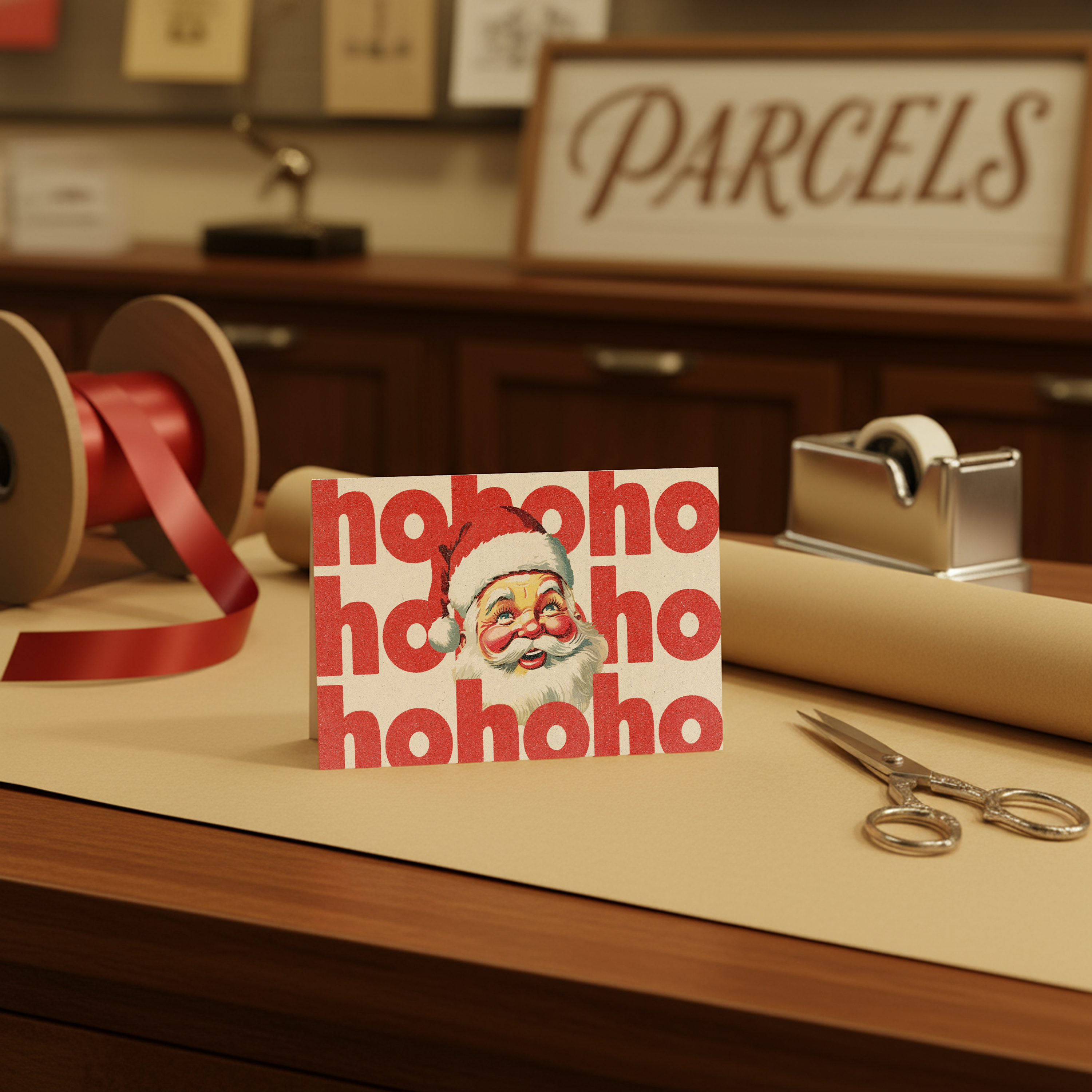 Ho Ho Ho Santa Cards | Pack of 10