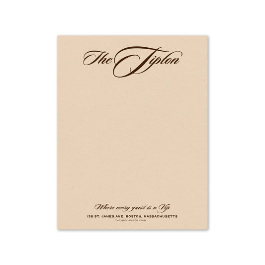 The Tipton Hotel Notepad | The Suite Life Inspired Notepad