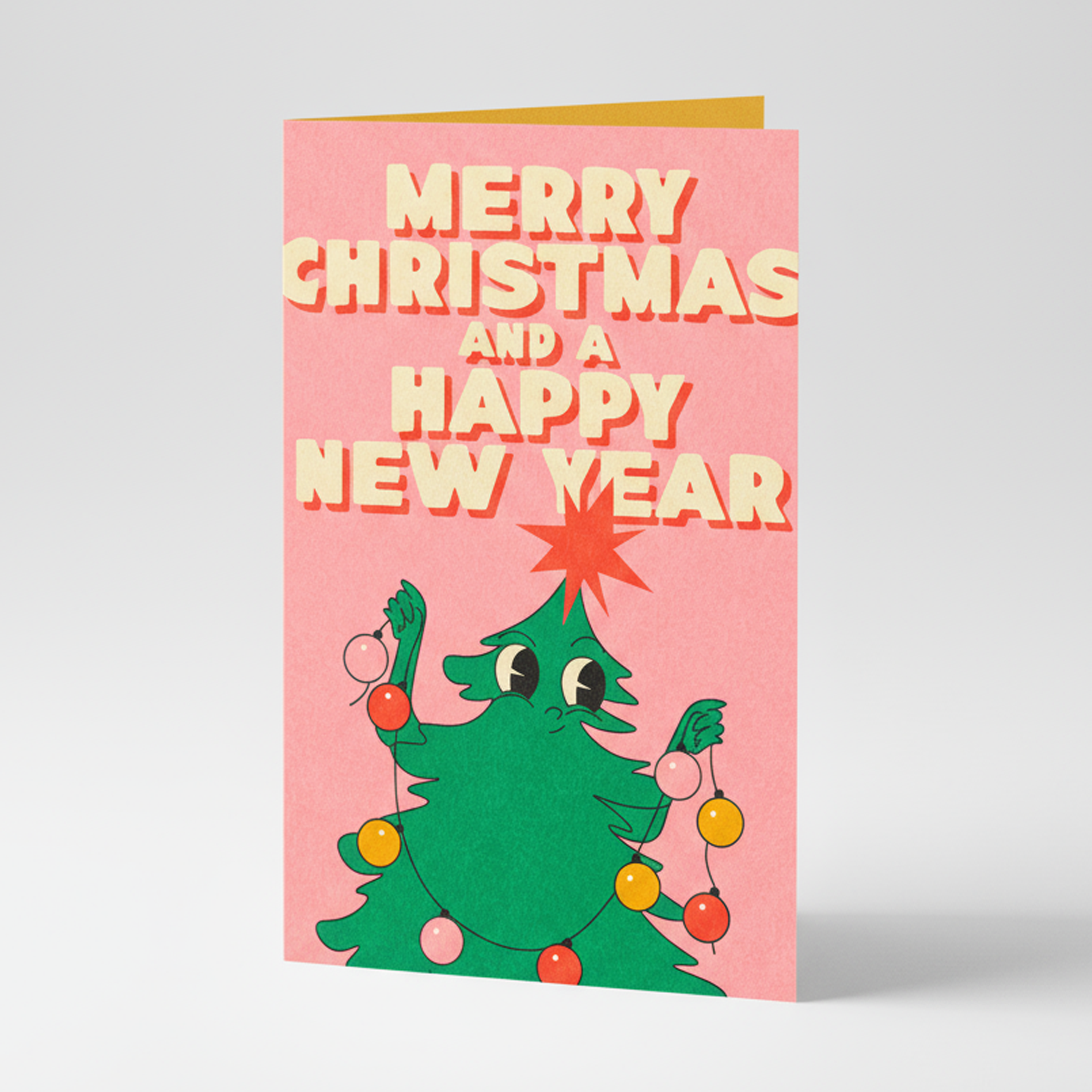 Cute Little Christmas Tree Cards | Pack of 10