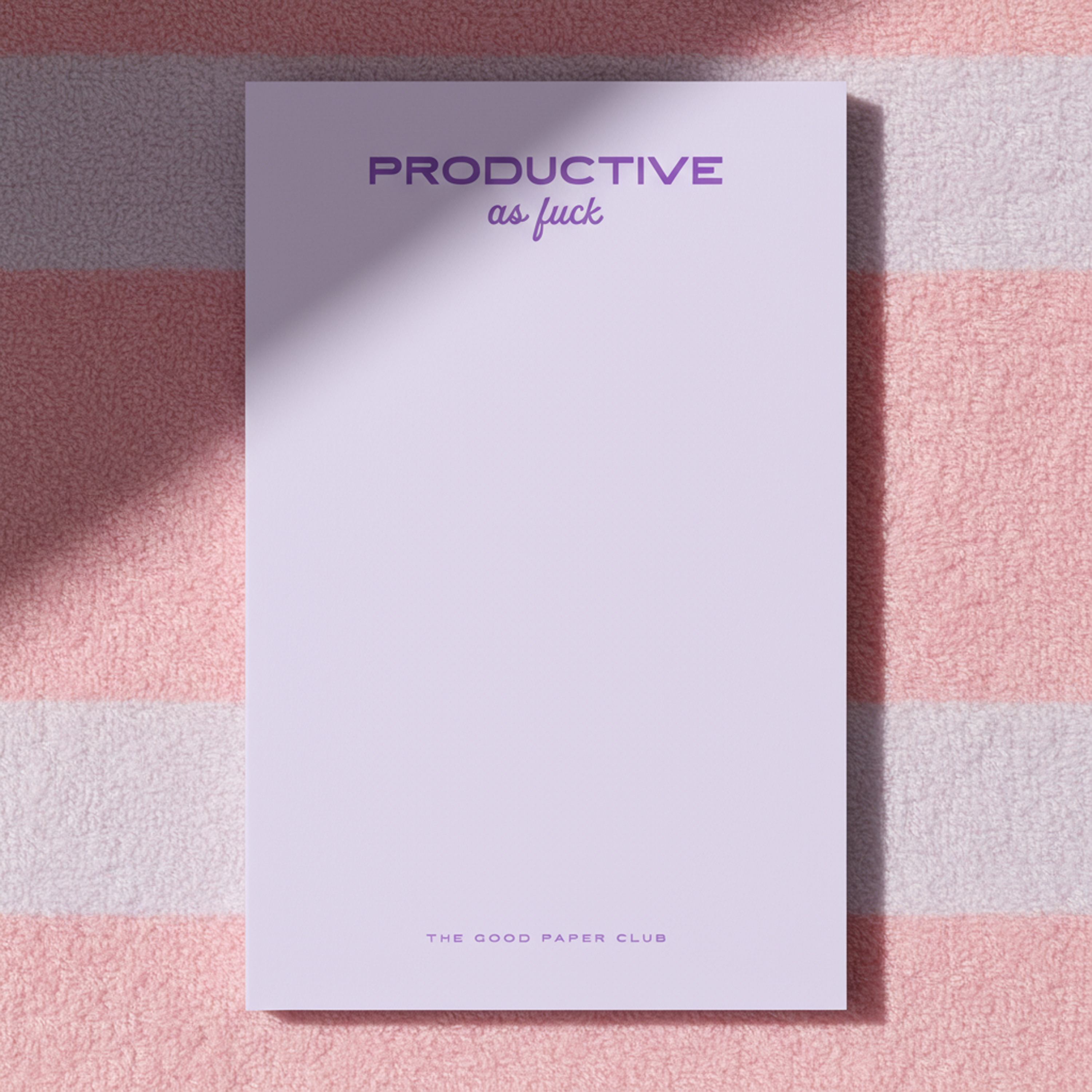 Productive as F*ck | Notepad