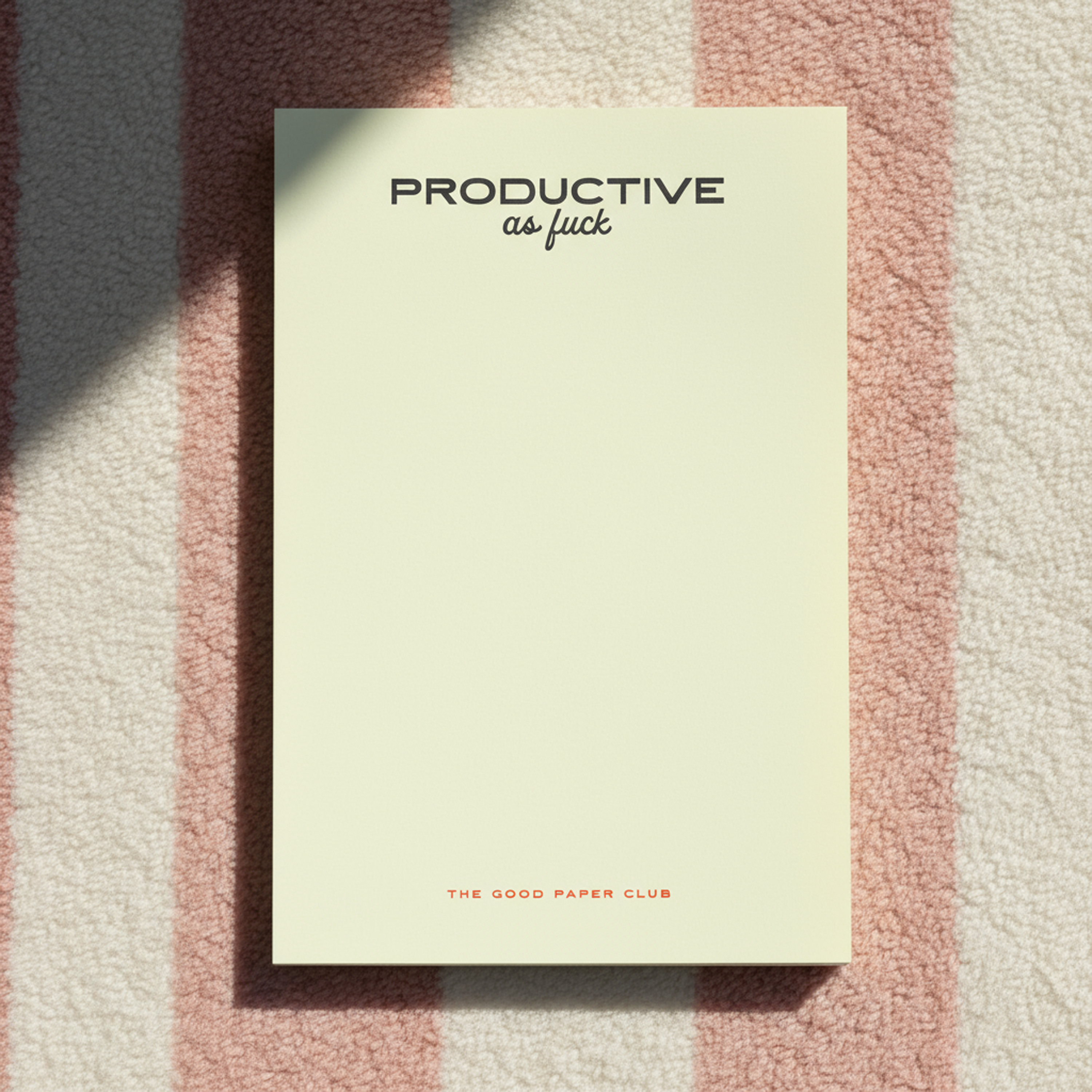 Productive as F*ck | Notepad