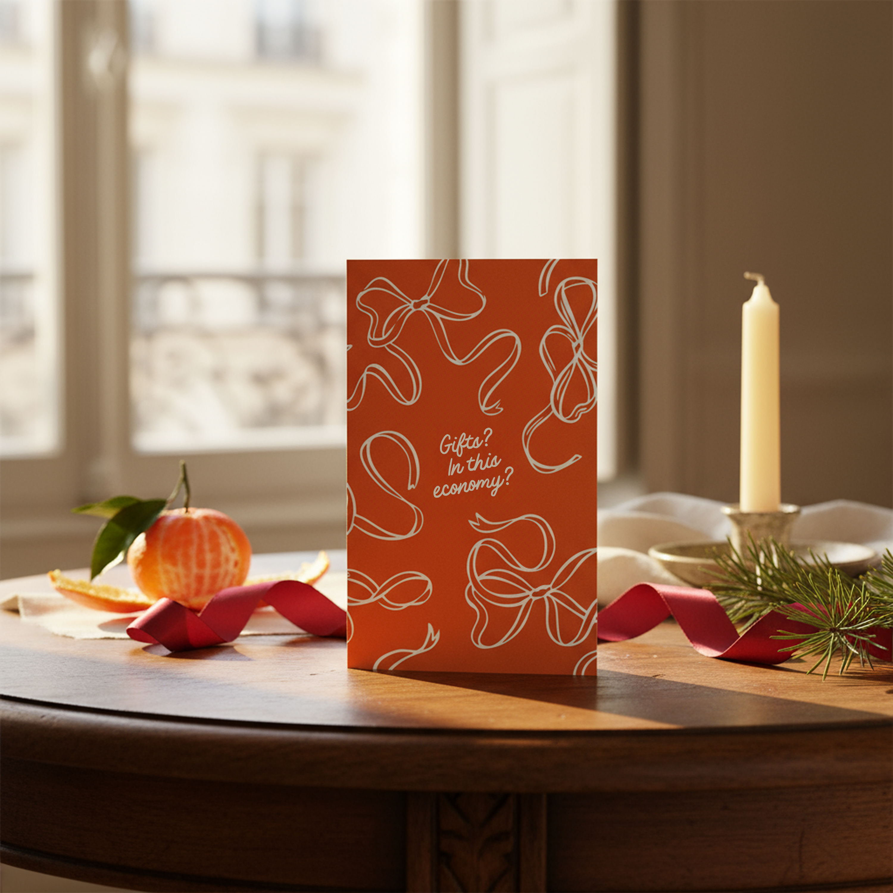 Gifts? In This Economy? | Pack of 10 Holiday Cards