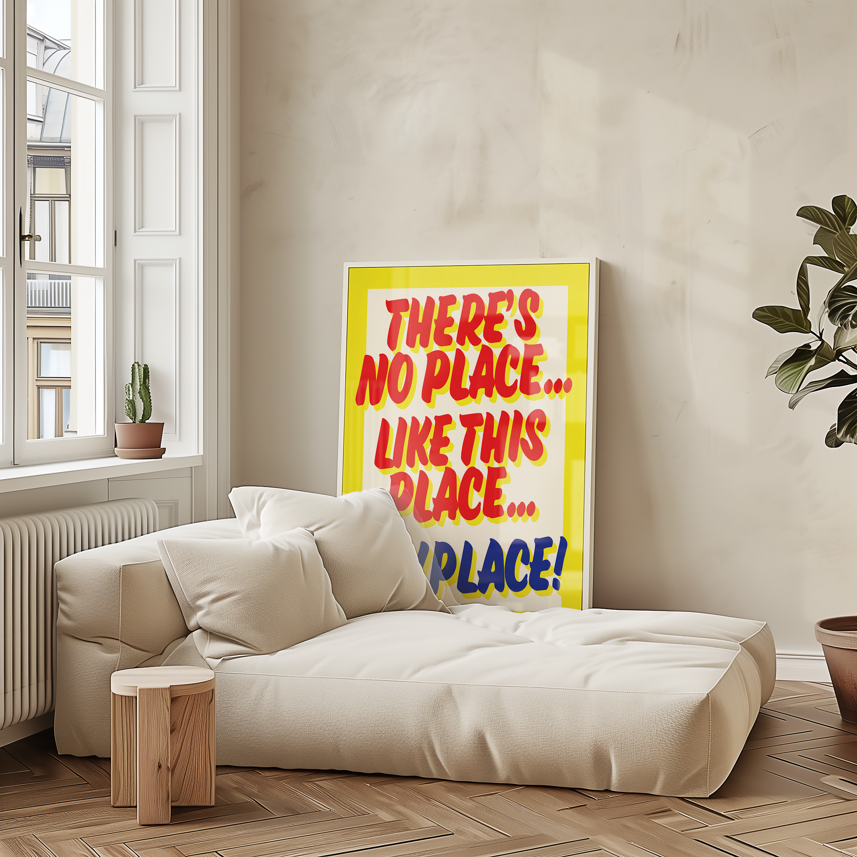 There's No Place, Like This Place, Anyplace | Toronto | Honest Ed's Inspired Wall Print
