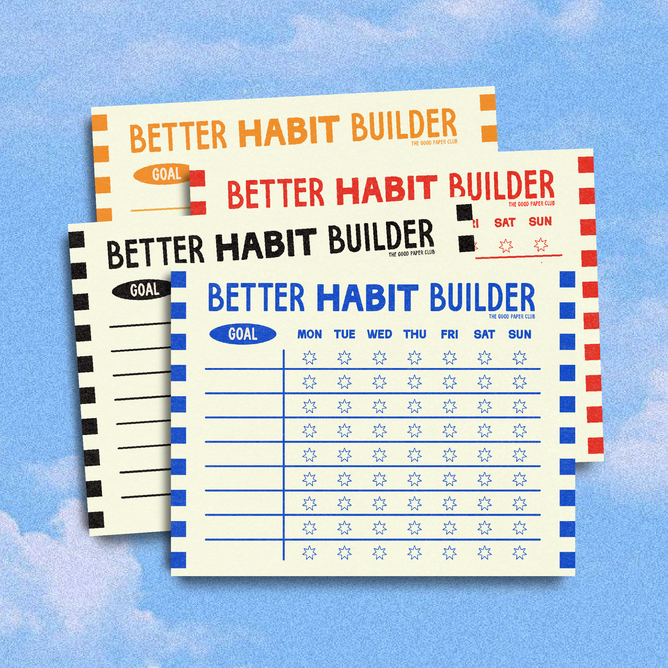 Better Habit Builder | Weekly Tracker Pad