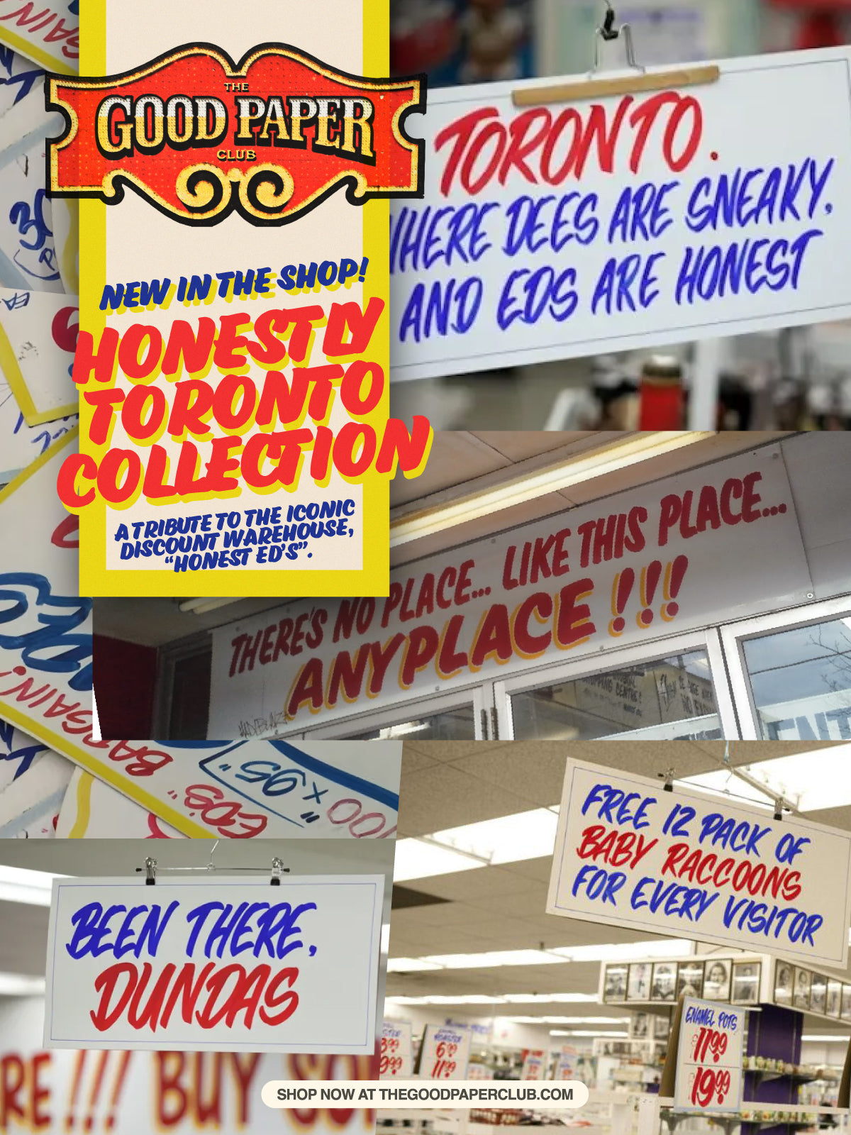 Toronto... | Honest Ed's Inspired Wall Print