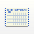 Better Habit Builder | Weekly Tracker Pad