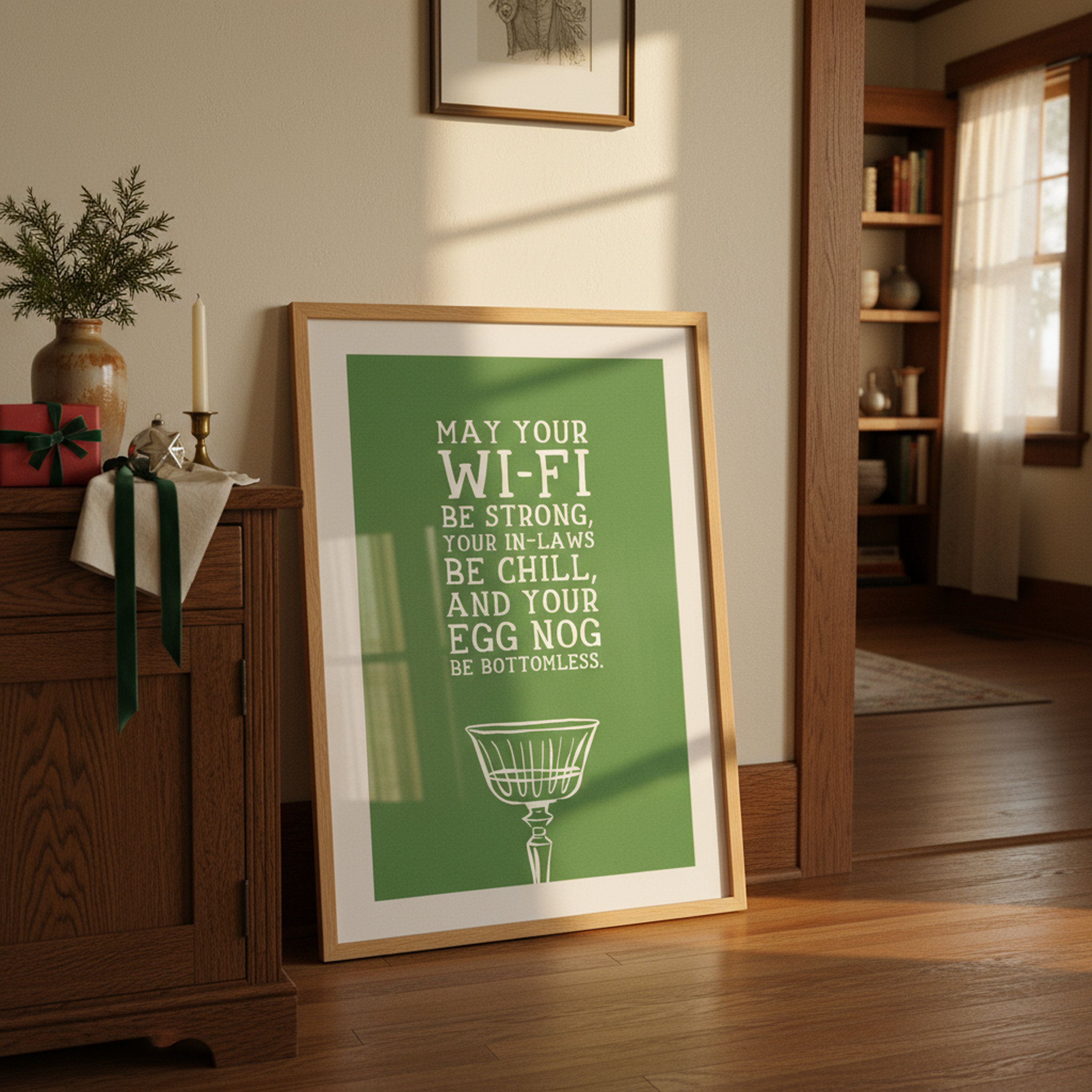 Holiday Goals Wall Print